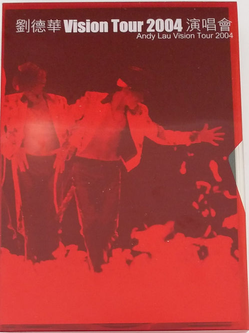 Andy Lau Vision Tour 2004 首批限量特別版 (3 CD+VCD/DSD)