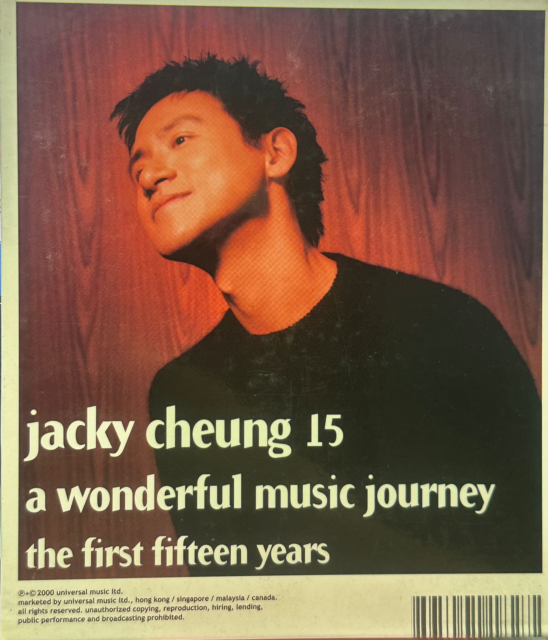 Jacky Cheung 15 (2 CD/紙套裝)