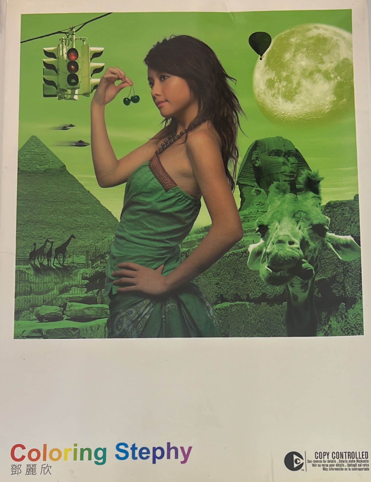 Coloring Stephy  ( Green Version )