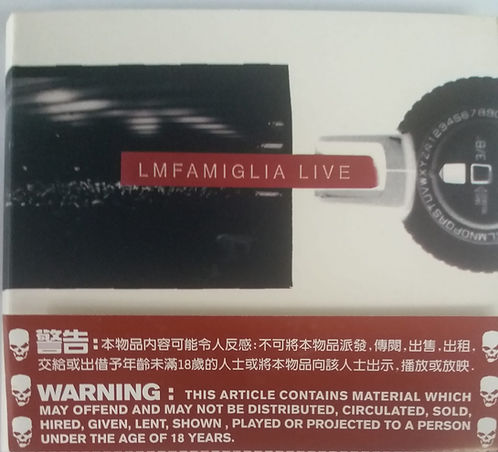 LMFAMIGLIA LIVE (VCD)