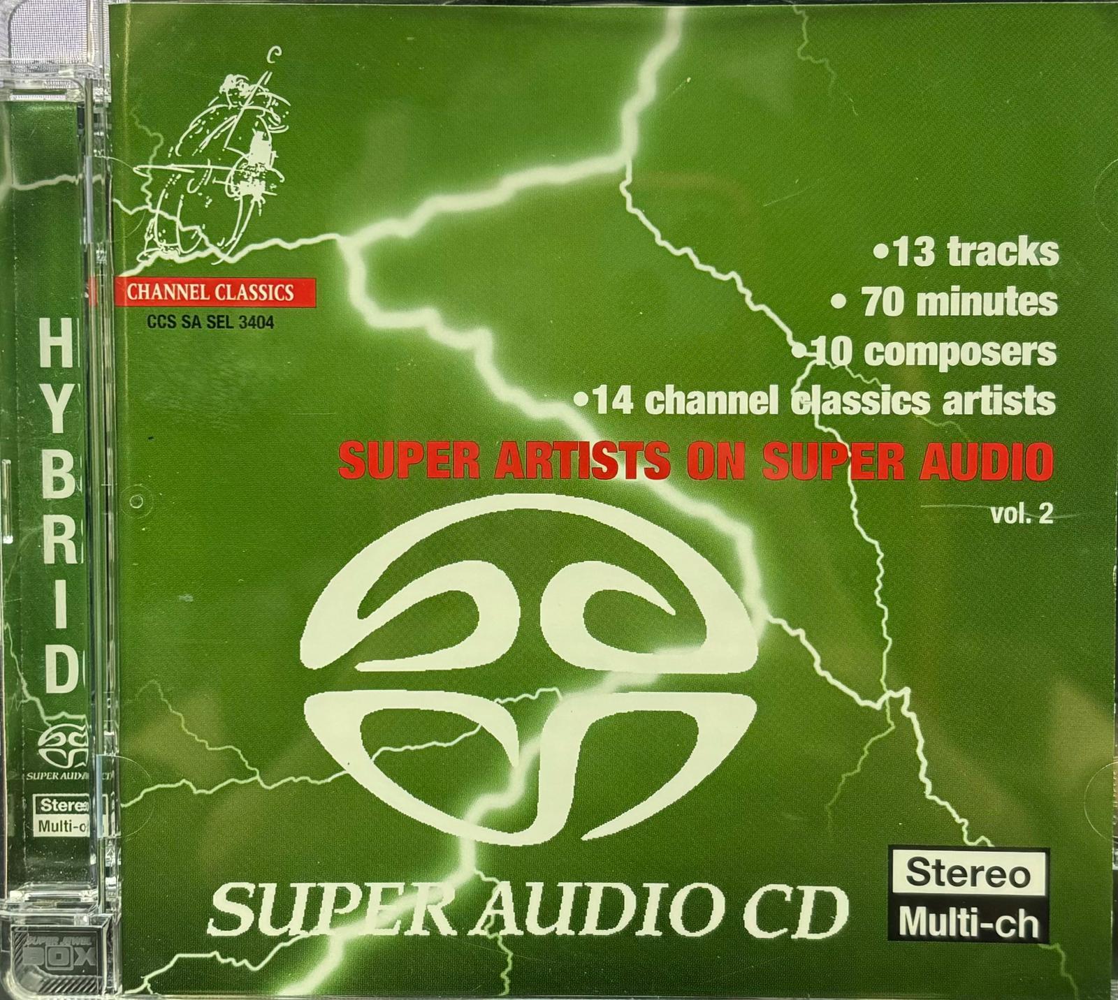Super Artists On Super Audio Vol. 2 (SACD/Made in E.U. /純音樂)