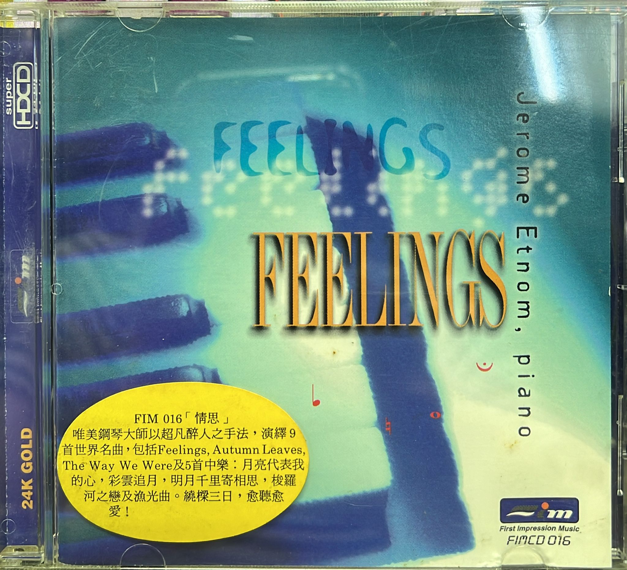 Feelings (24Bit / 24K 金碟 / Super HDCD / Made In USA)