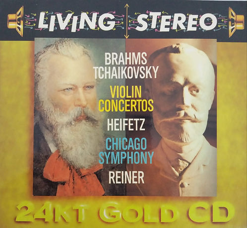 Heifetz, Chicago Symphony, Reiner‎– Violin Concerto(24K金碟)