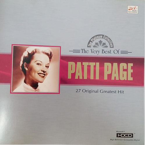 The very Best Of Patti Page 27 Original greatest Hit (金碟)