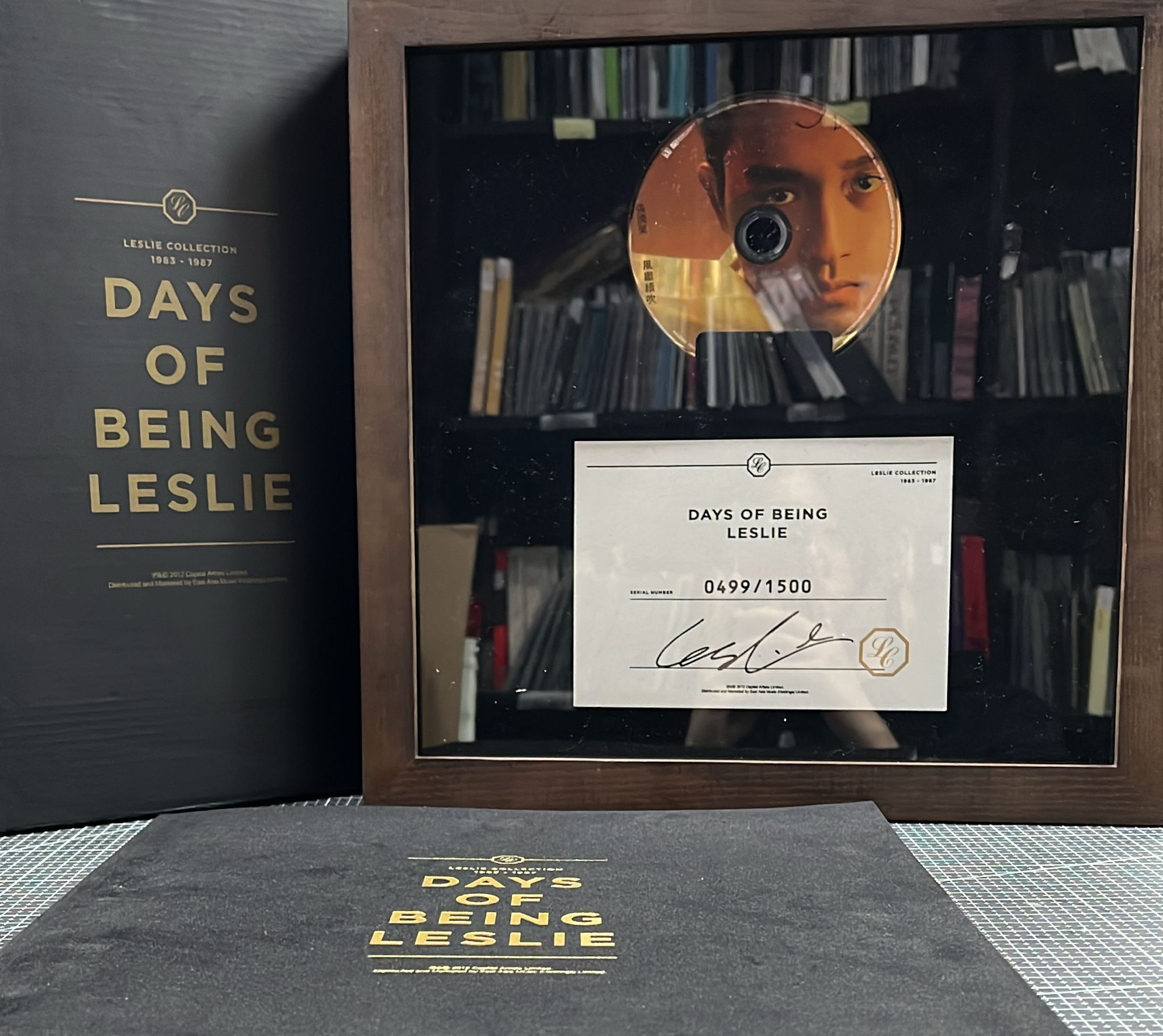Days of Being LESLIE (珍藏木製掛牆Boxset) (限量版 No.499 / 金碟)
